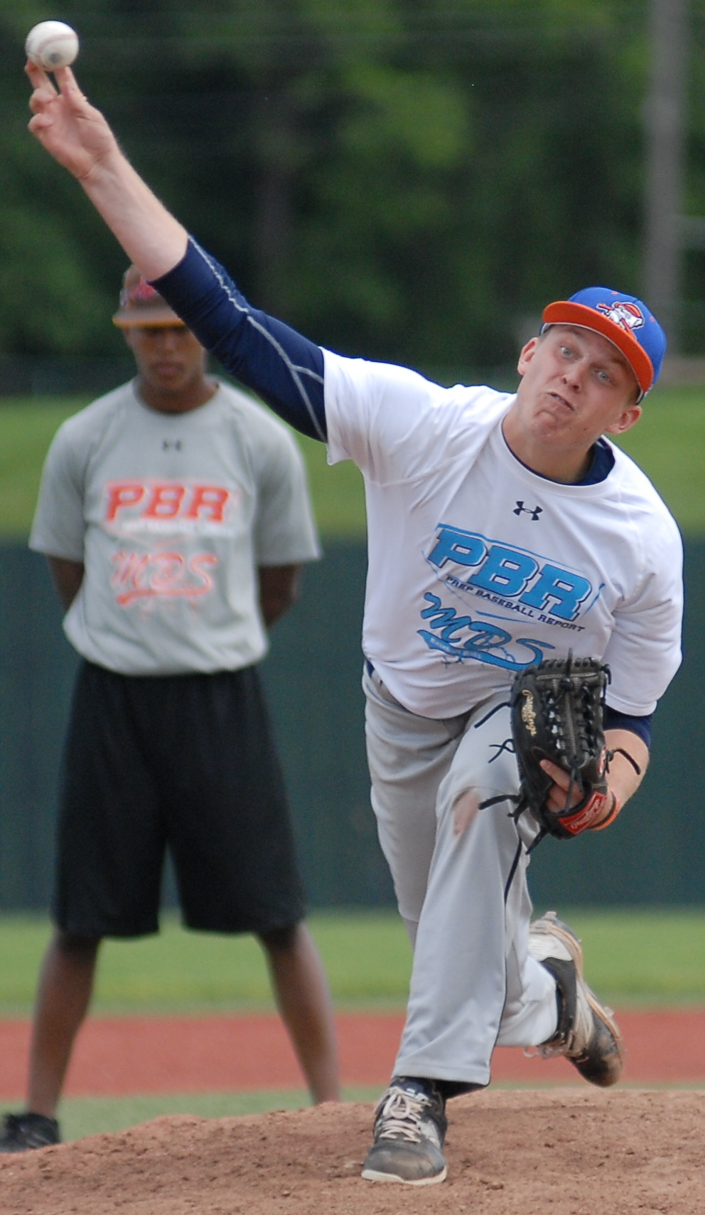 Sean O'Keefe pitching